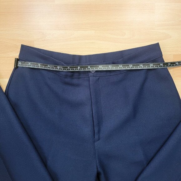 Vintage 80s Levi Strauss Bend Over Pants Women's Blue High Rise | Size: 12P - Picture 6 of 7